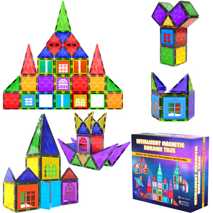 Magnetic Tiles Building Blocks Toy 42pc