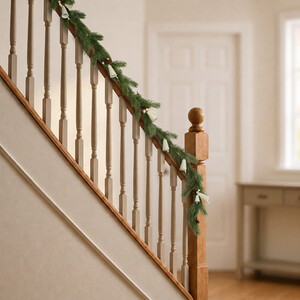 Scandi Garland with White Bells