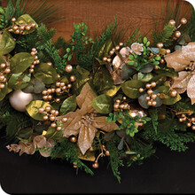 xmas flowers artificial