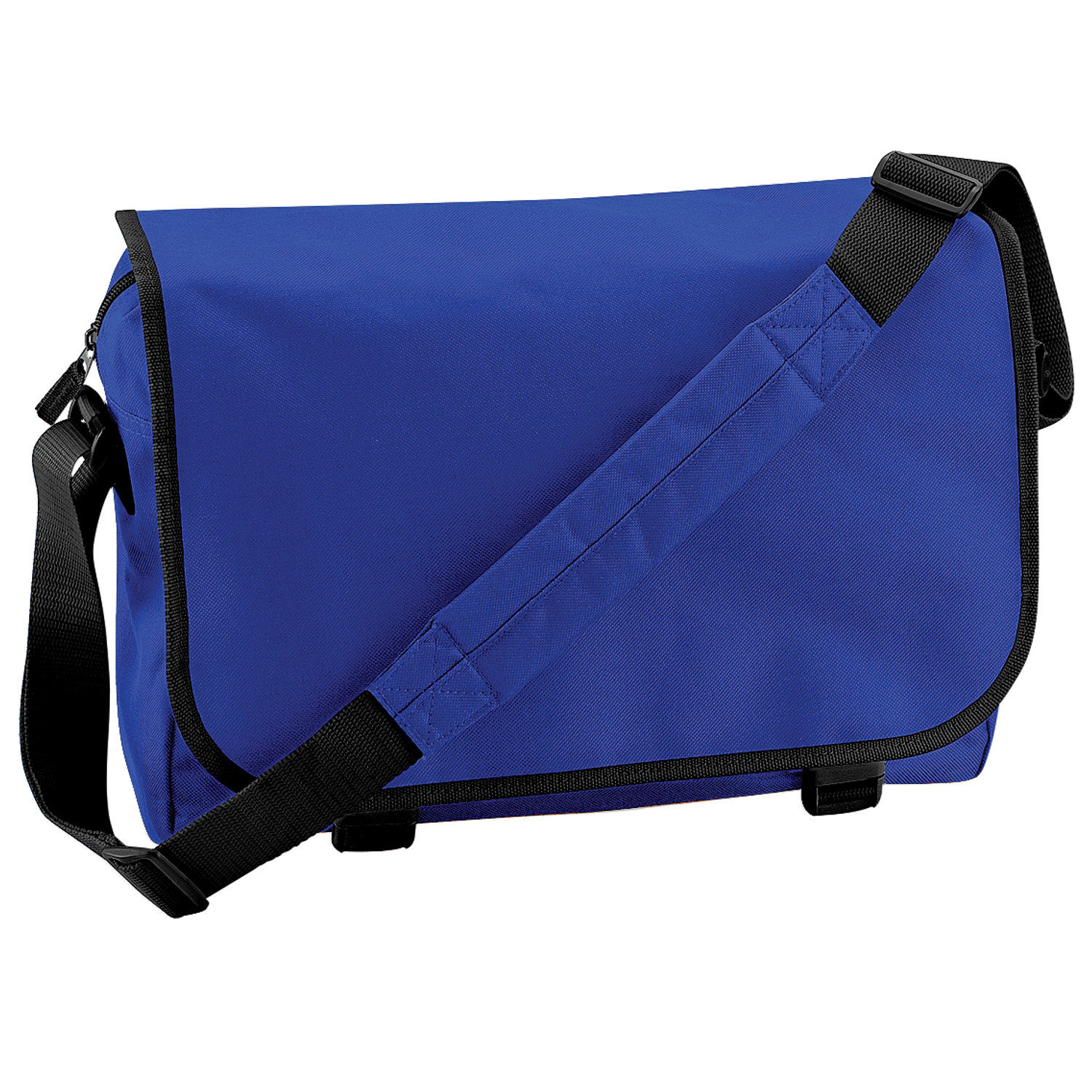 Bagbase Adjustable Messenger Bag (11 Litres) (Pack Of 2) - Bright Royal