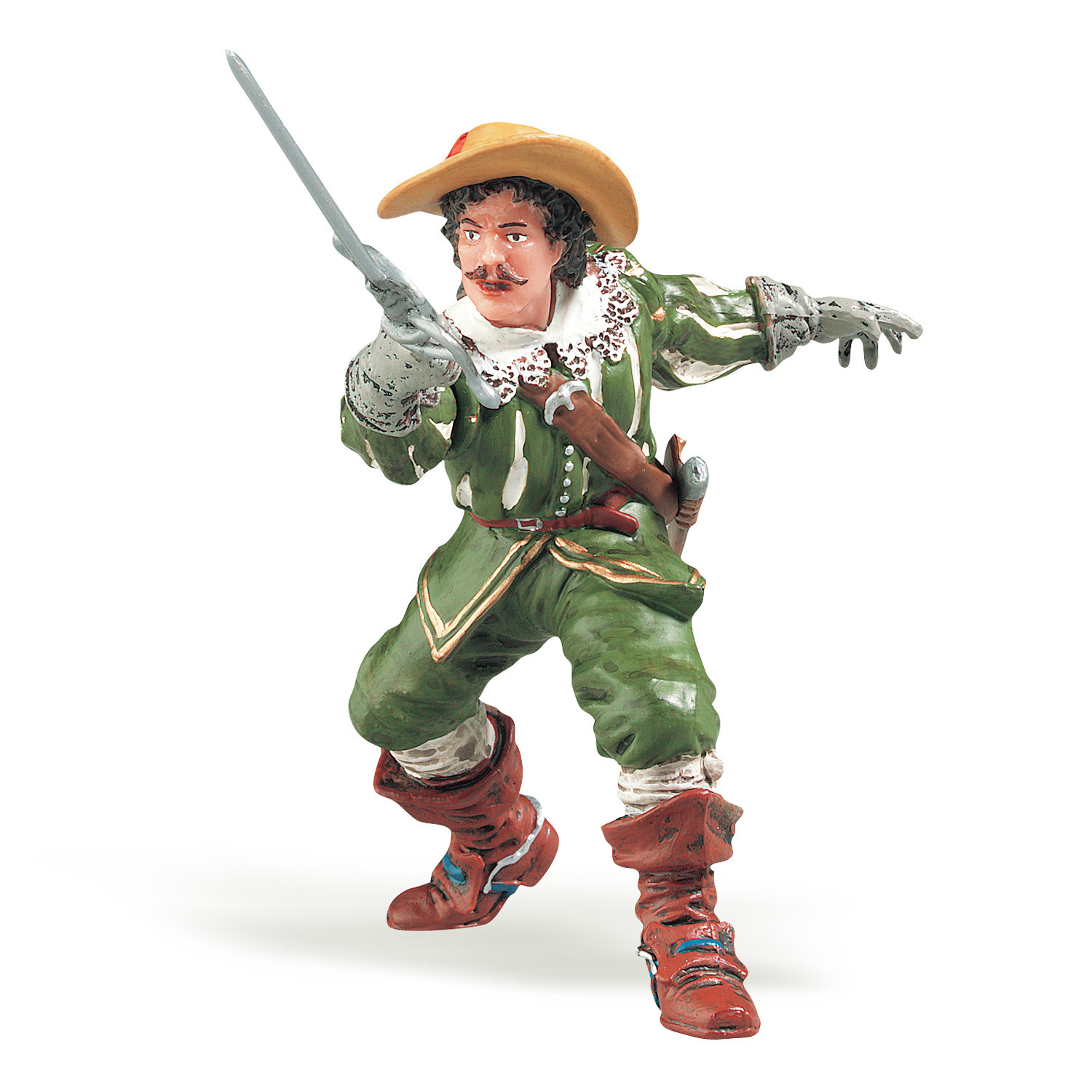 PAPO Historical Characters D'Artagnan Toy Figure - 39904 - Multi-colour - Multi-colour