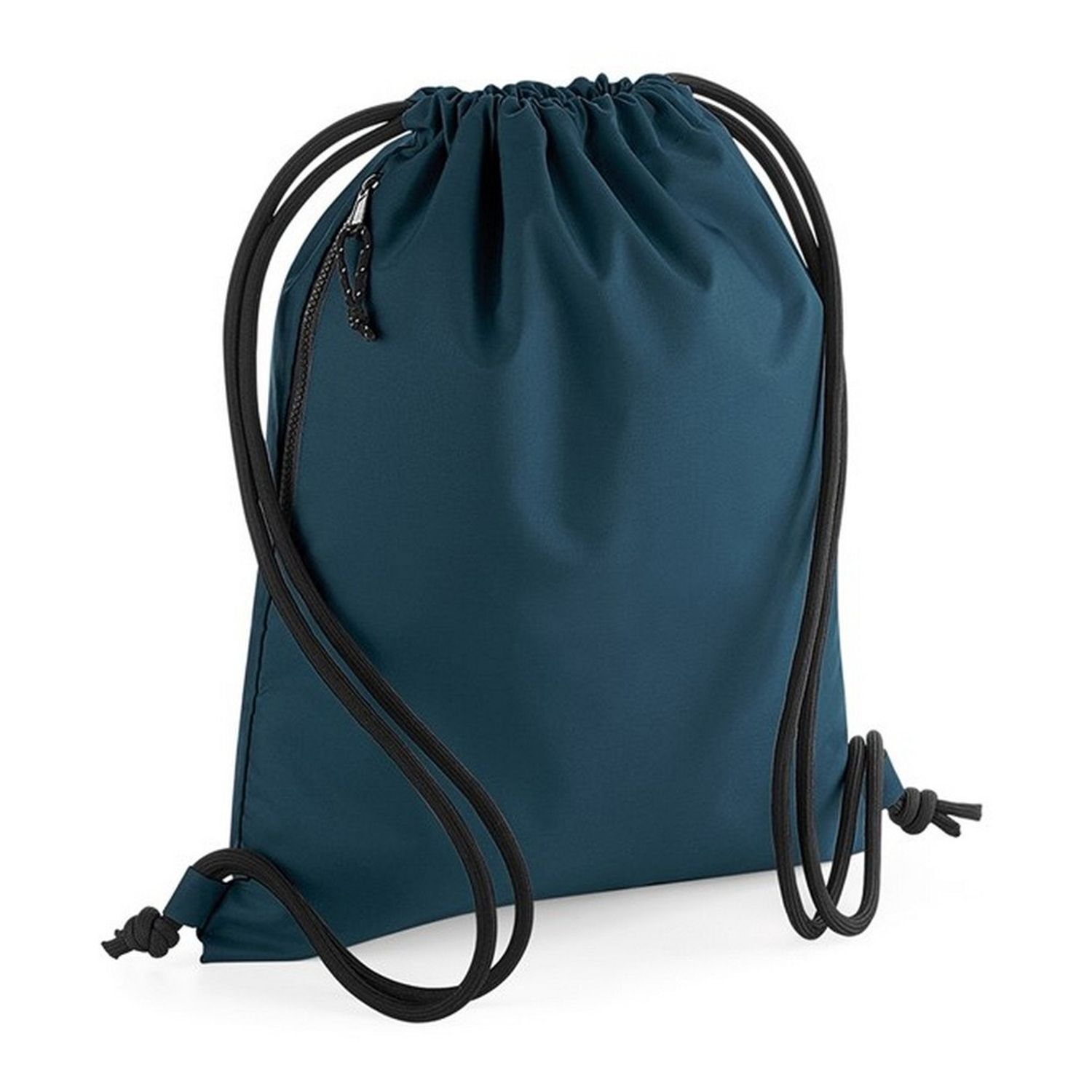 Bagbase Unisex Adult Recycled Drawstring Bag - Petrol Blue