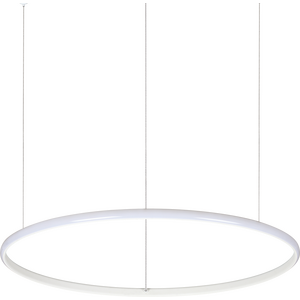 Hulahoop Pendant Light White