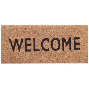 Welcome Doormat Brown Decorative Accessory