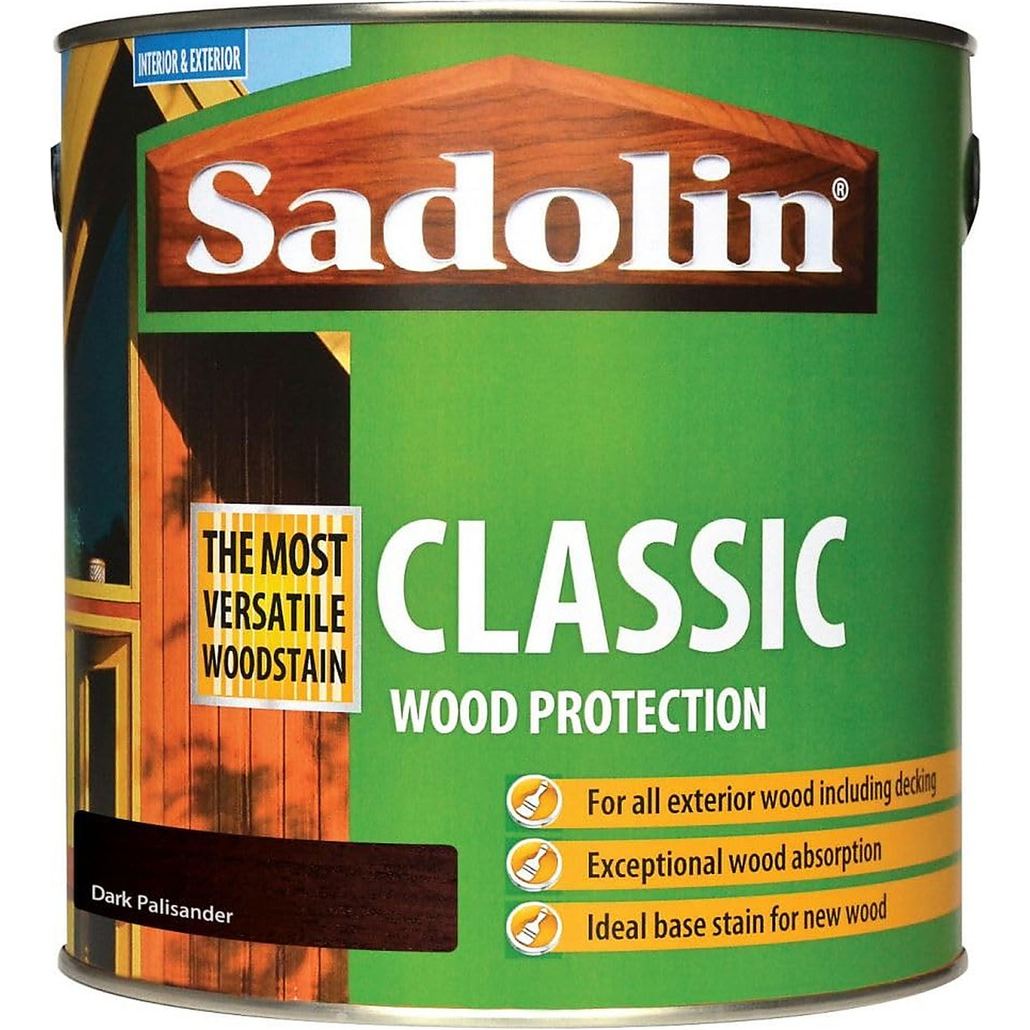 Sadolin Classic Wood Protection - Dark Palisander - 2.5L - Image 8