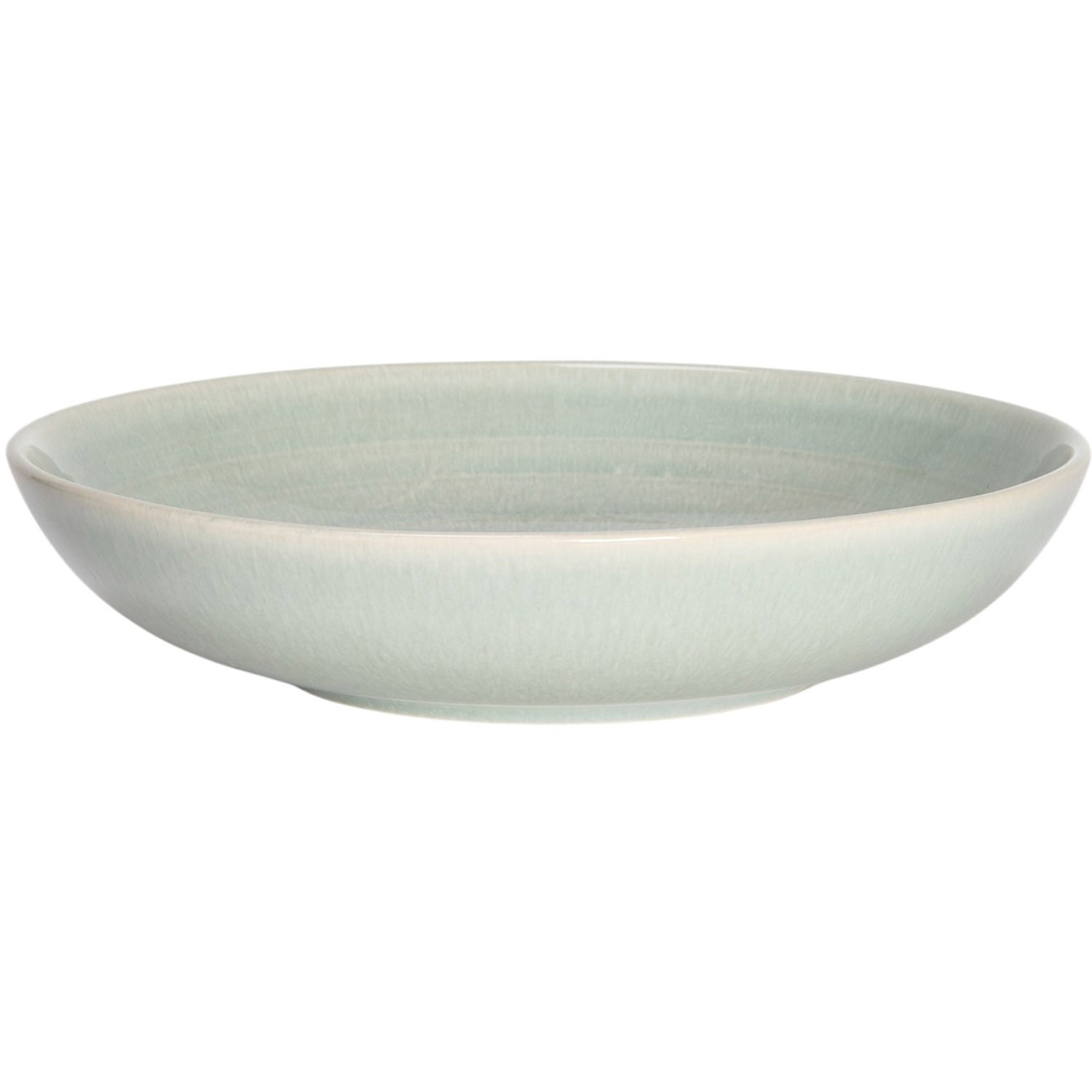 Sora Reactive Glaze Pasta Bowl Light Grey - Image 2