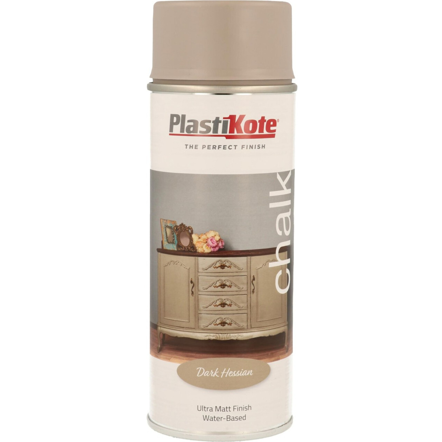 Plastikote Plasti-Kote Pkt27102 Chalk Finish Spray Dark Hessian 400Ml - Image 8
