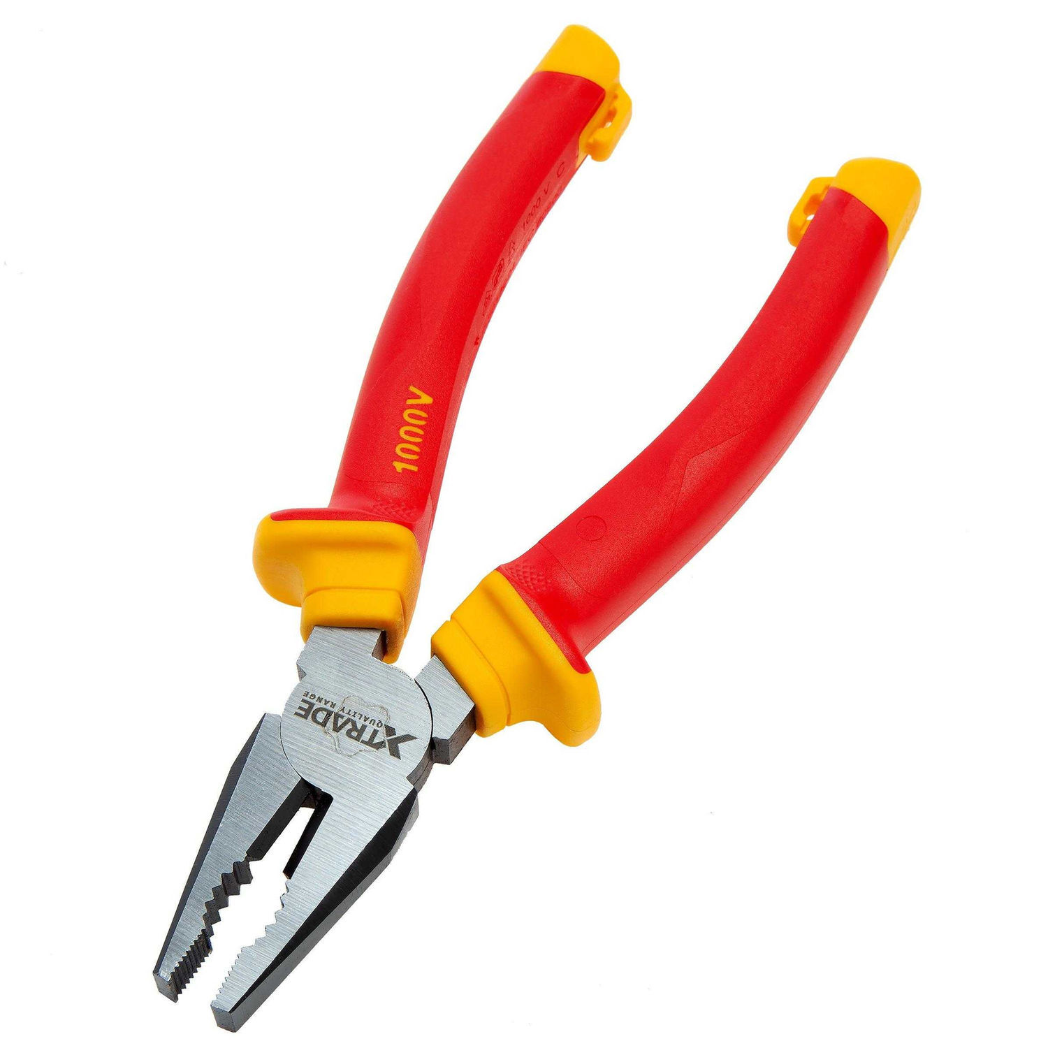 Xtrade Combination Pliers B - Red/Yellow