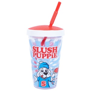 SLUSH PUPPiE Cup & Bendy Straw