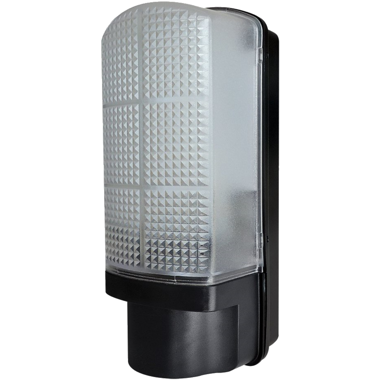 First Choice Lighting Meridian Outdoor 7W Led Bulkhead Wall Light - Black & Frosted