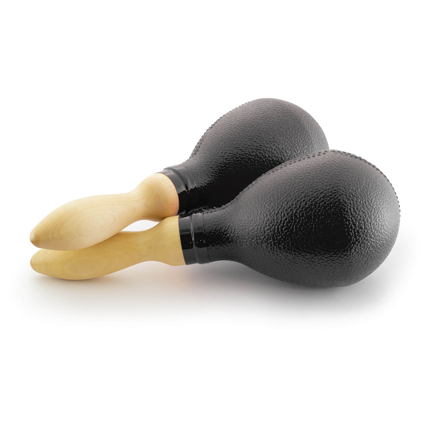 Tiger Music Plastic Maracas With Wooden Handles (Large) - Neutral