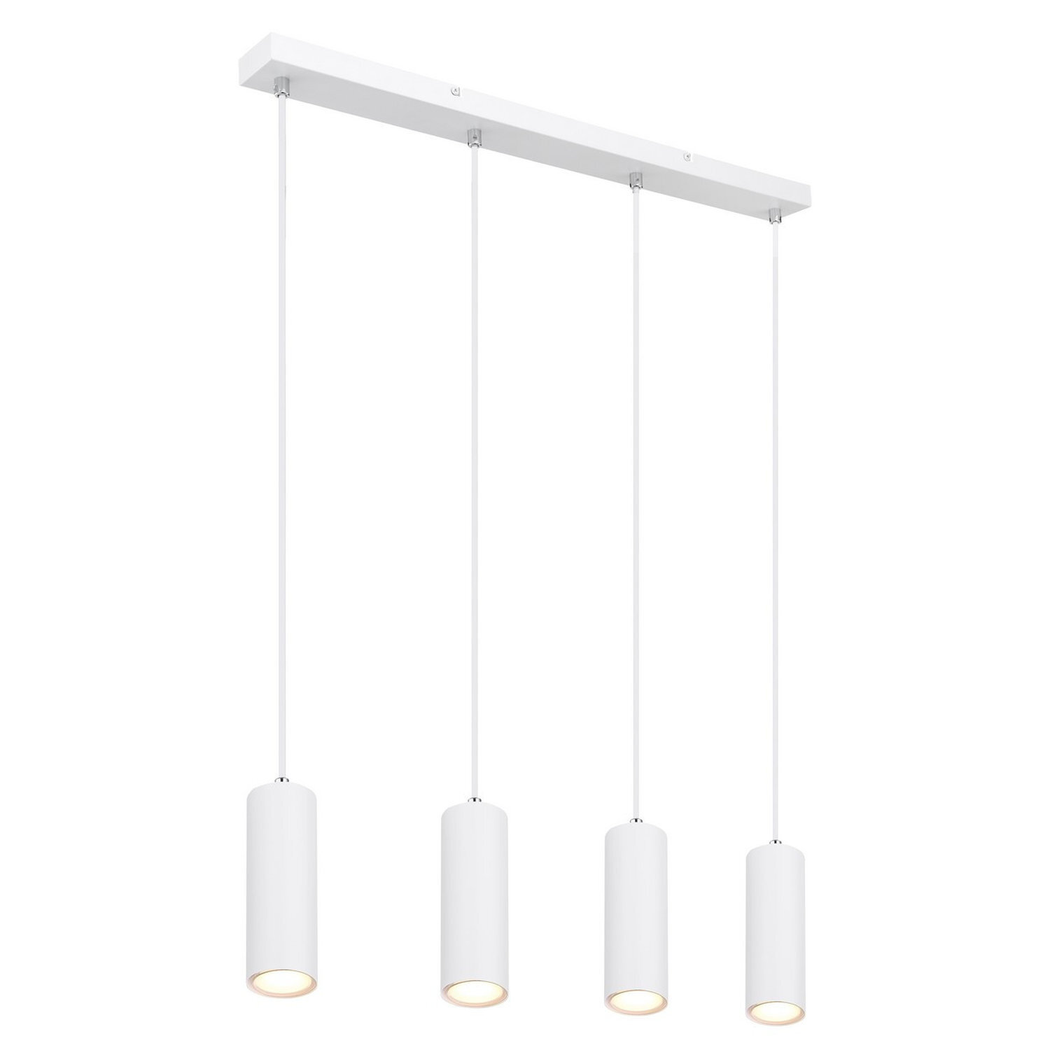 B&Q -  Luminosa Robby Bar Pendant Ceiling Light White 4X Gu10 - Image 4