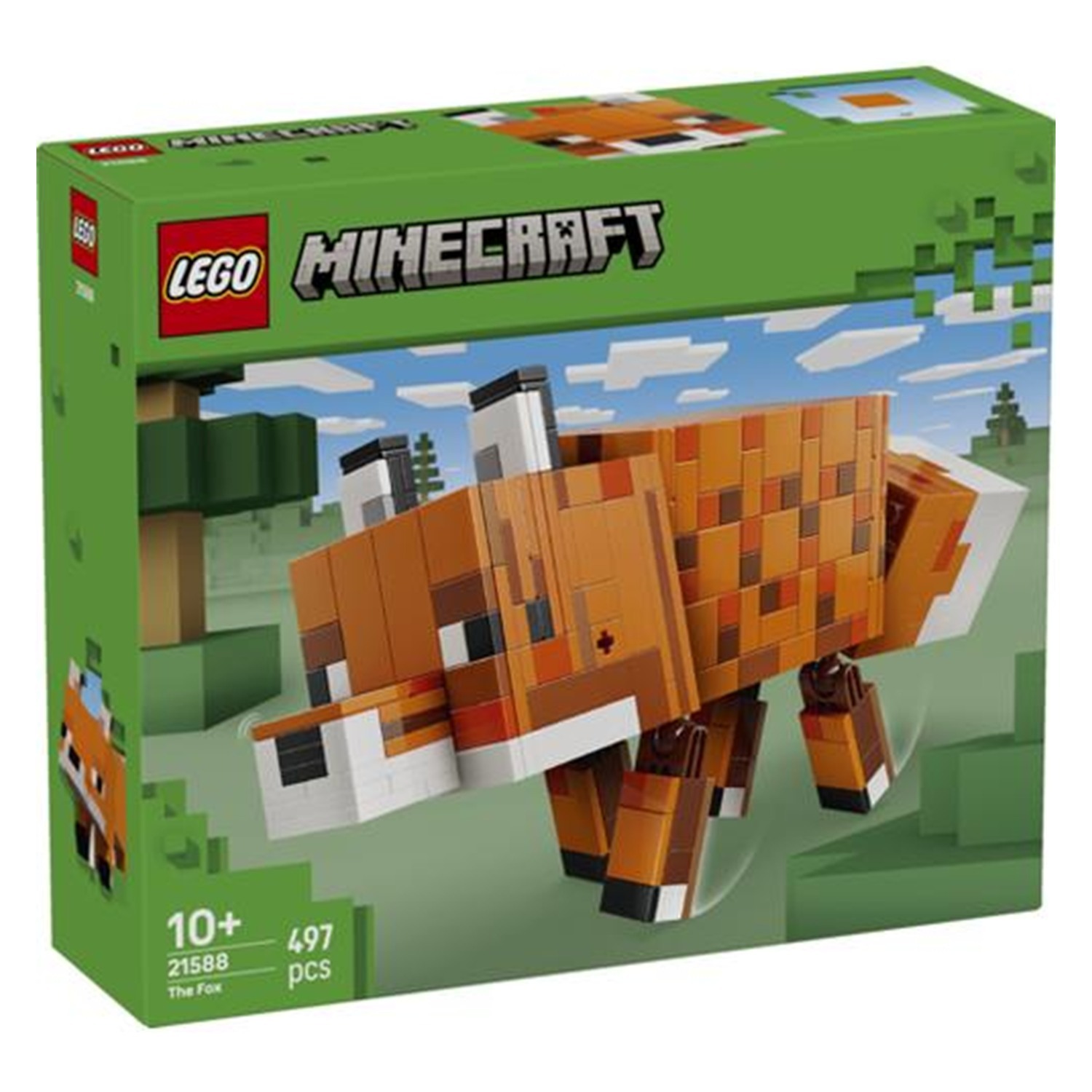 Lego Minecraft The Fox 21588 - Building Set - Animal Figure Toy - Boys and Girls Aged 10+ - Image 25