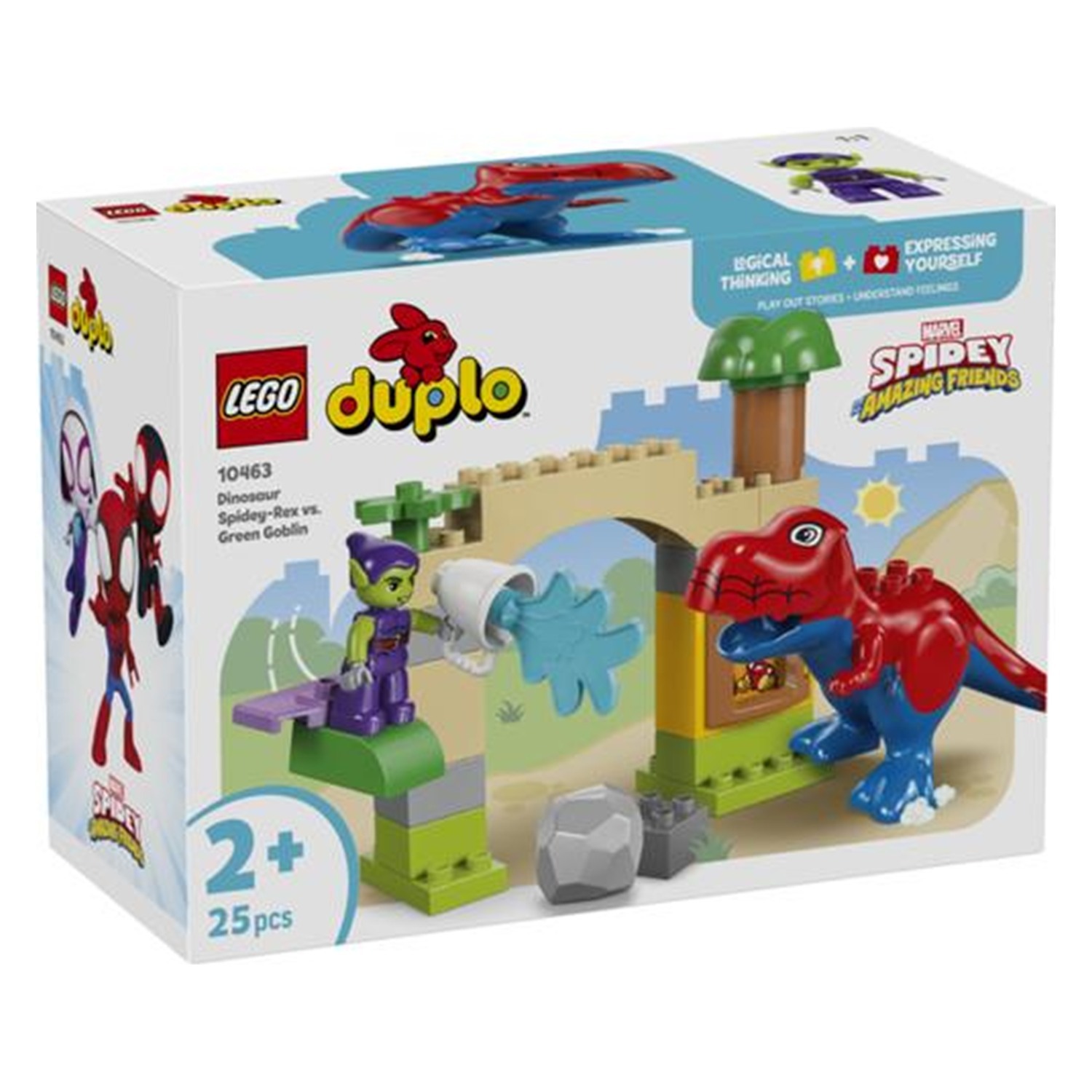 Lego Duplo Disney 10463 Dinosaur Spidey-Rex Vs. Green Goblin Age 2+ 25Pcs - Image 12