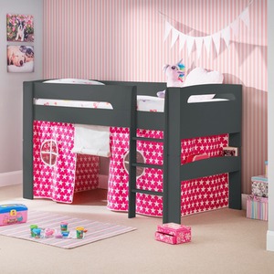 Set Of Pluto Midsleeper Anthracite  Pink Tent