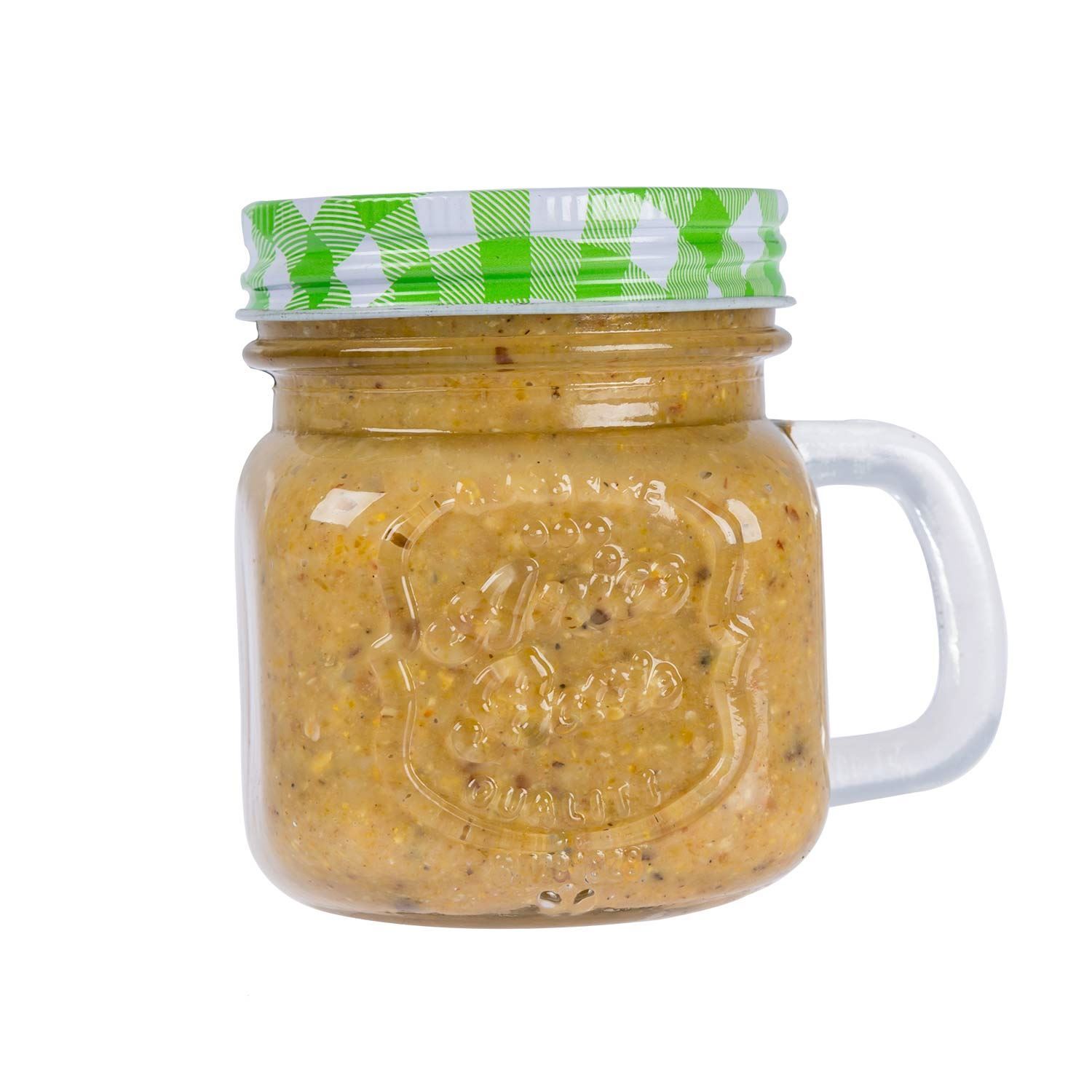 Image of Peanut Butter Bird Feeder in Glass&hellip;