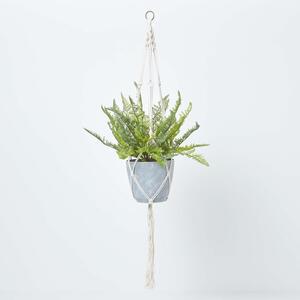 Homescapes Green Fern Hanging Plant, 95 cm