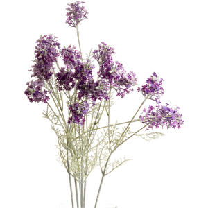 Artificial Foliage Colorful Decor Meadow Flower