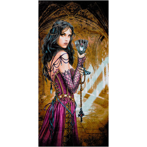 Alchemy Story Of The Rose Beach Towel Gothic Rose