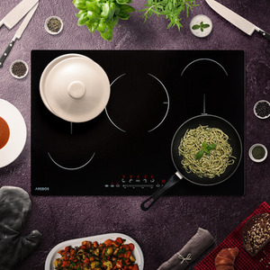 Induction hob Glass ceramic hob 5 zones