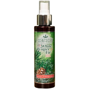 White Winter Fir Scentsicles Christmas Decoration Spray Mist