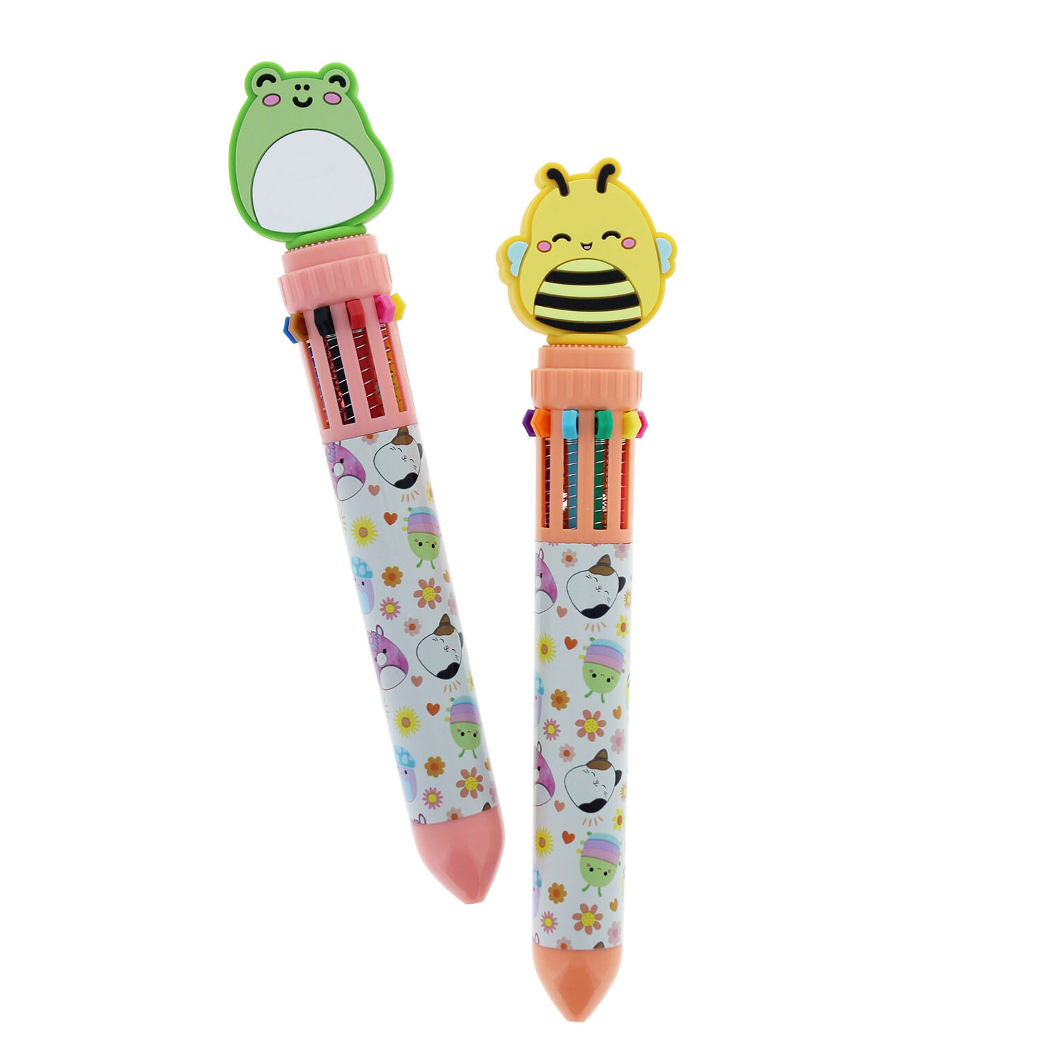 Squishmallows Bee or Frog 10 Colour Pen - Multicolour