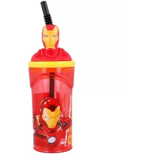 Avengers Iron Man 3D Figurine Tumbler 360ML