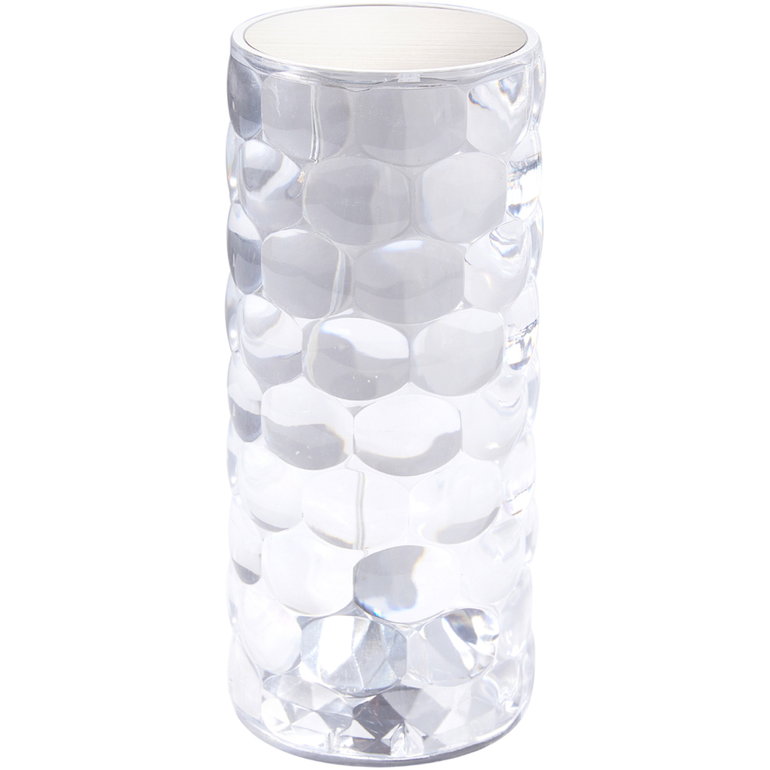 Crystal Diamond RGB LED Table Lamp - White / 8cm / 18cm