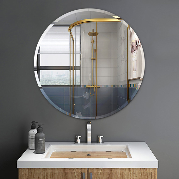 Bathroom Frameless Wall Mounted Mirror