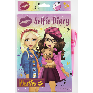 Besties Selfie Diary and Magic Pen