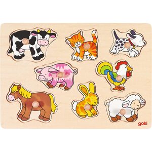 African Baby Animals Lift Out Puzzle