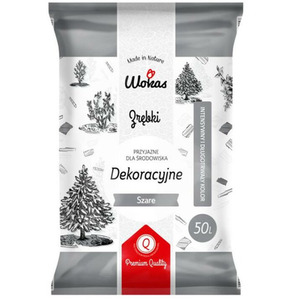 Decorative Grey Wood Chips Mulch 50L