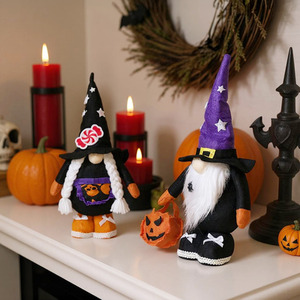 Halloween Plush Gnome Figurines
