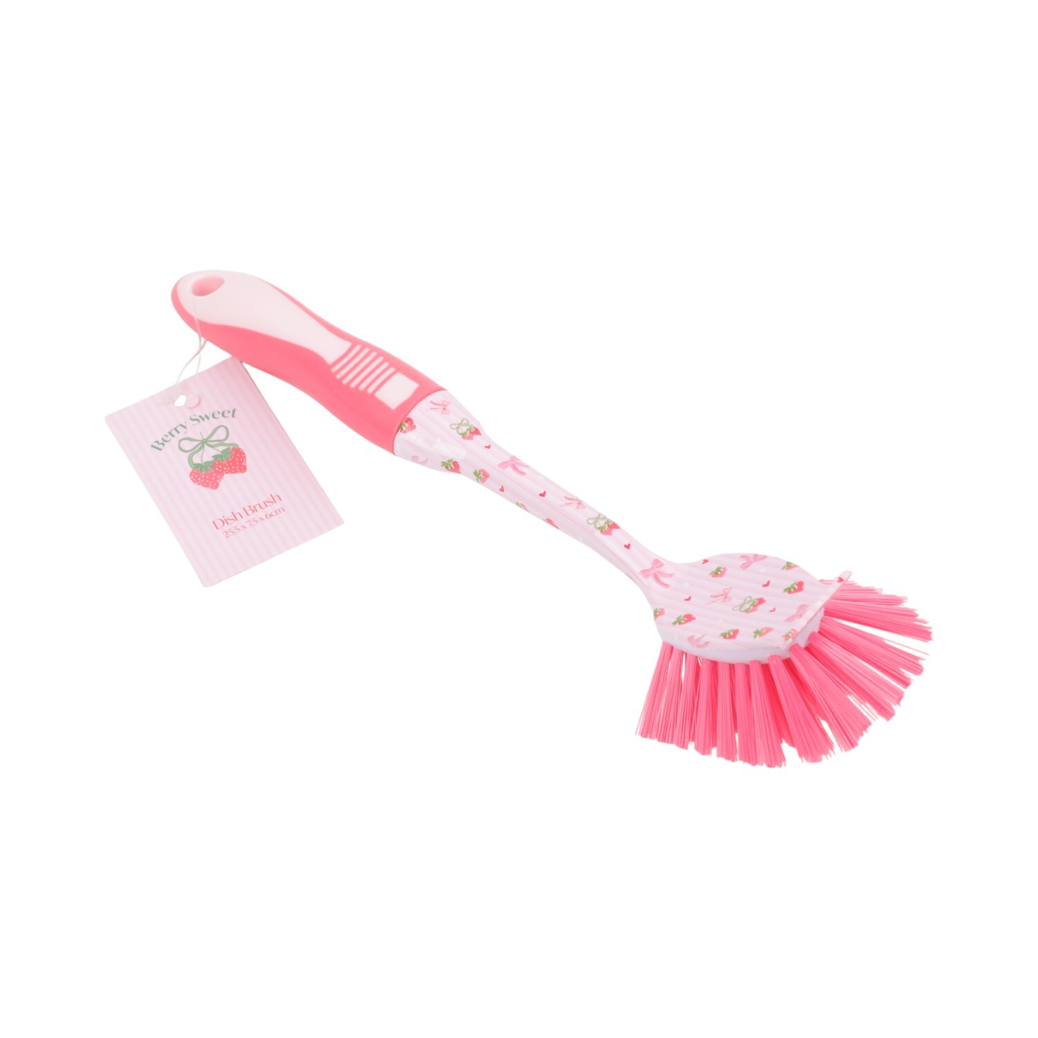 Image of Berry Sweet Dish Brush - Pink