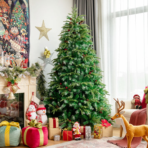 Hinged Life-Like Christmas Tree