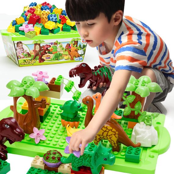 Dinosaur Building Block Toys