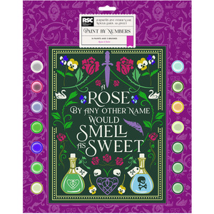 Royal Shakespeare Company Paint By Numbers, Romeo and Juliet, Wall Art