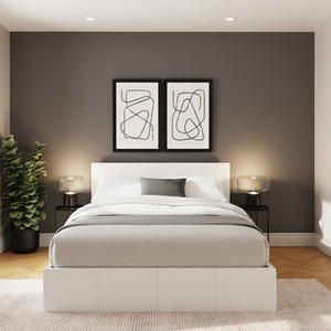 End Lift Ottoman Bed