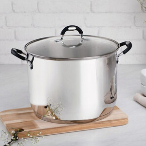 Tramontina Stainless Steel Stock Pot 28 cm - 11.9l