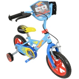 Hot Wheels Childrens Bike with Revver Sounds Kids First Pedal Bicycle