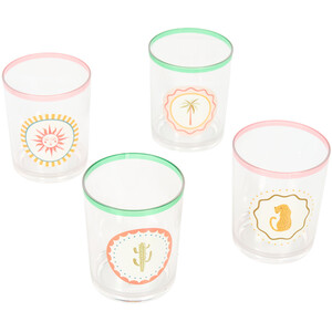 Set of 4 Ombre Tumblers