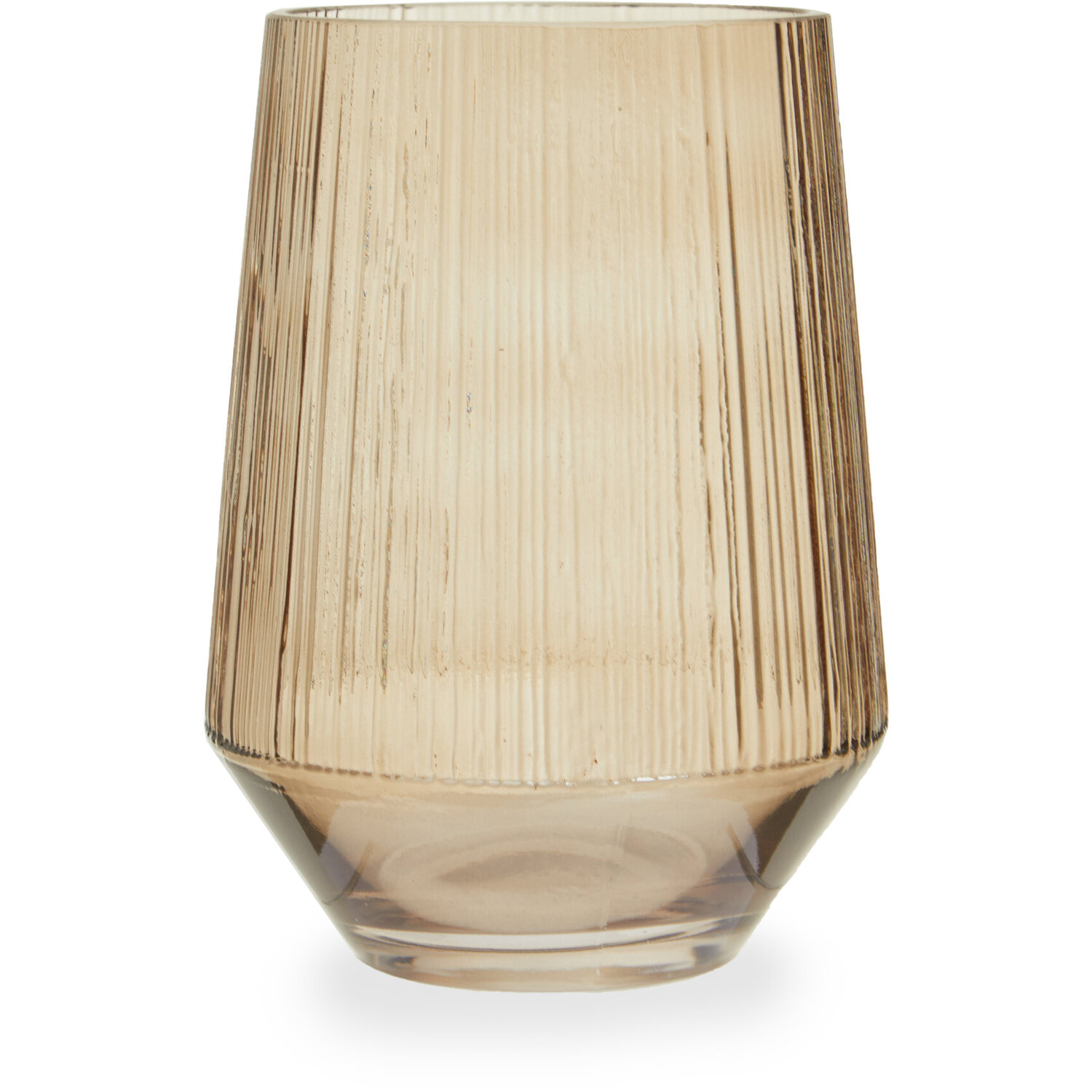 Brock Small Blue Ombre Glass Vase - Glass 100%
