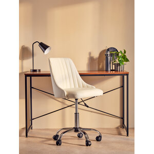 Shaina Black Metal Modern Desk Lamp