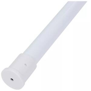 50cm Shower Curtain Bar - White