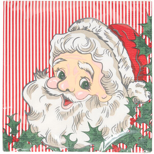 Set of 20 Santa Napkins