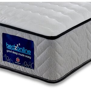 Bedzonline Eco Coil Memory Foam Mattress, Orthopaedic Support