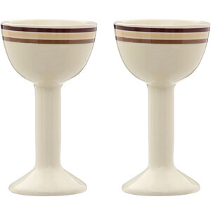 Set Of Two Neapolitan Egg Cups