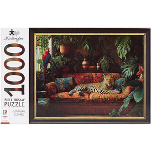 Lounging Leopard 1000 Piece Jigsaw Puzzle
