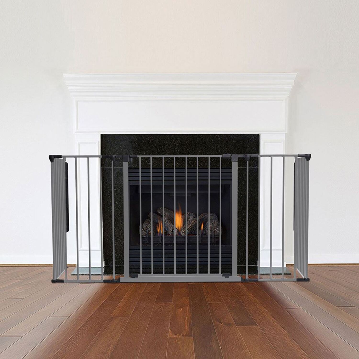 Safetots Fire Surround - Metal - Grey - 164cm Wide - Image 3