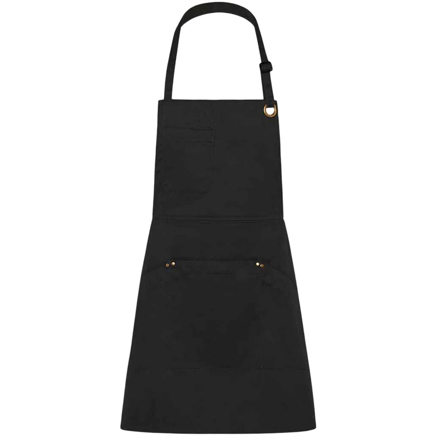 Dennys Unisex Adult Le Chef Full Apron - Black